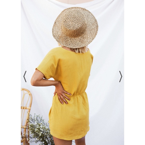 Saboskirt Yellow Playsuit - Picture 4 of 6